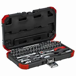 Socket set 1/4" drive 46pc Gedore Red