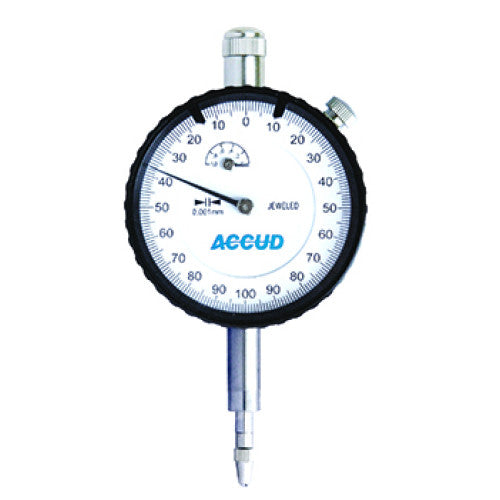 Dial Indicator 0-10mmx0.01mm Accud Series 222