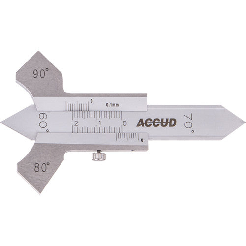 Accud Welding Gauge 0-8mm/0-20mm 60,70,80,90 Deg