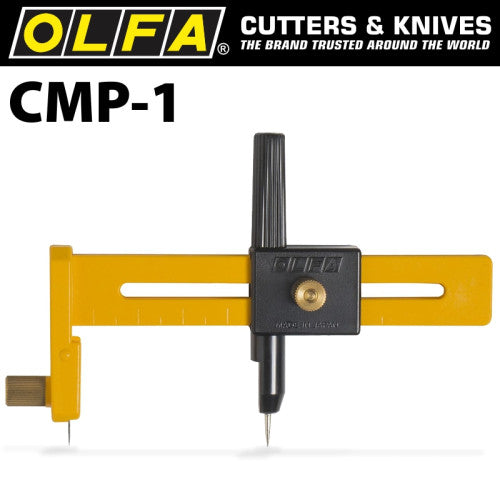 OLFA CMP-1 Circle Cutter Knife 1-15cm Diameter