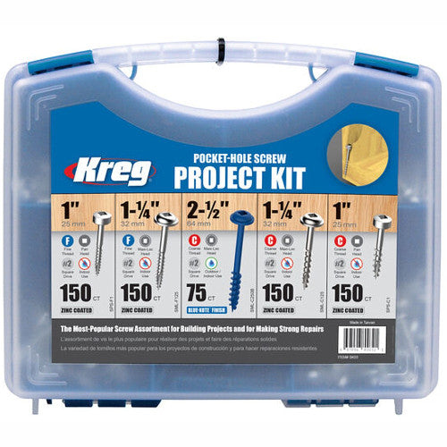 KREG Pocket Hole Screw Kit 675pc