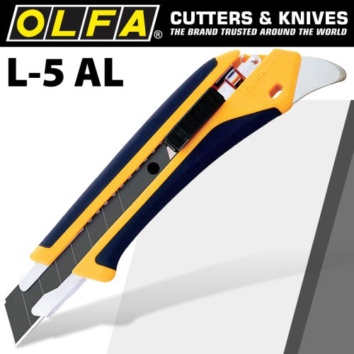 OLFA L-5AL Snap off Knife 18mm with Auto-Lock