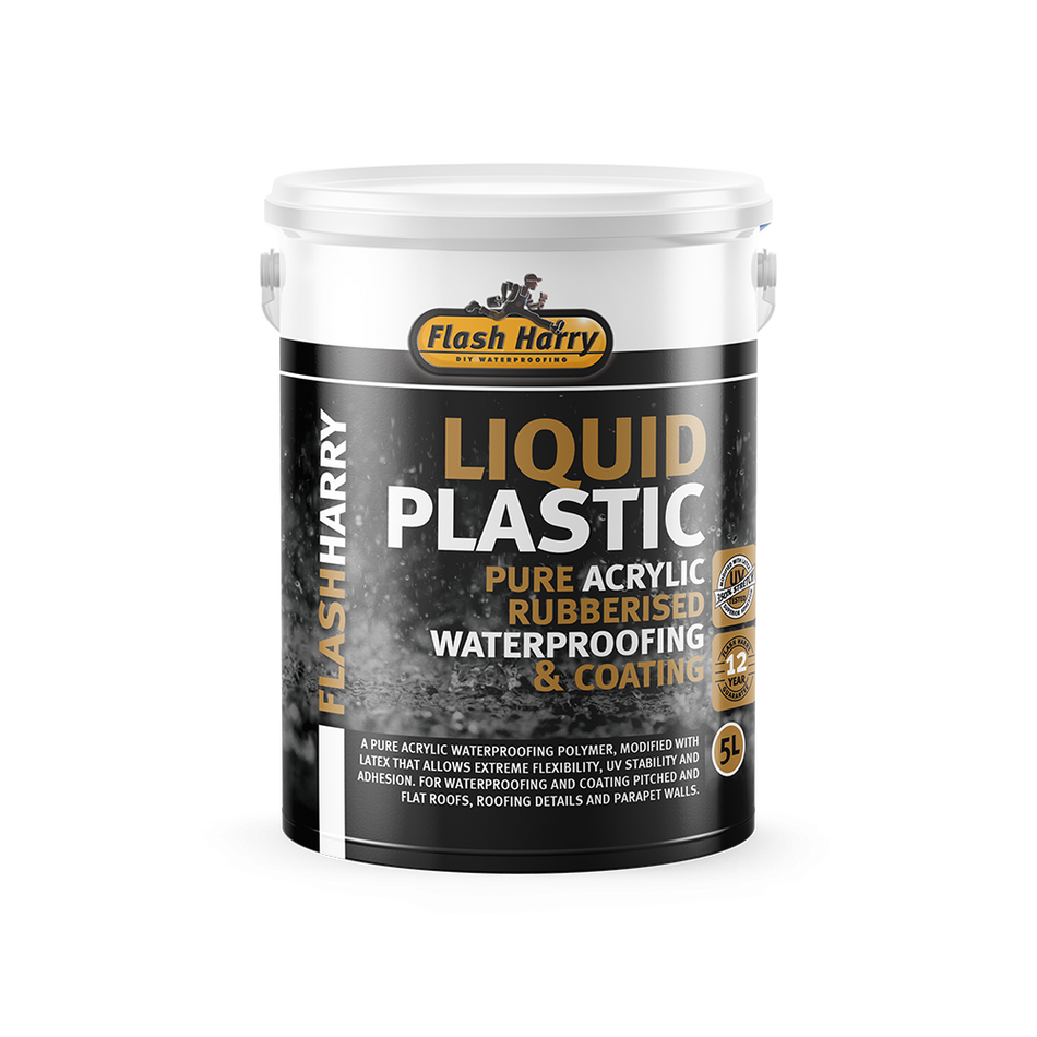Flash Harry Liquid Plastic Rubberised Waterproofing 5Lt