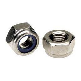 Nyloc Nut A2 Stainless Steel DIN 985
