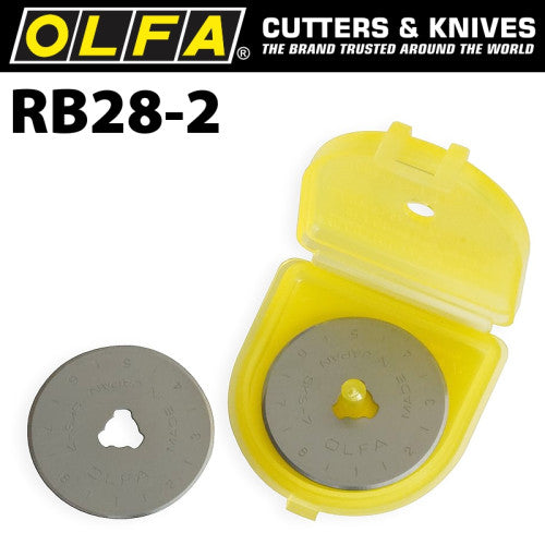 OLFA RB28-2 Rotary Blade 28mm 2 Pack