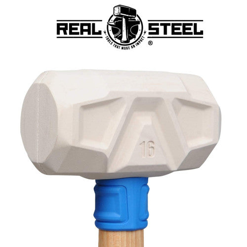 White Rubber Mallet 450g Real Steel