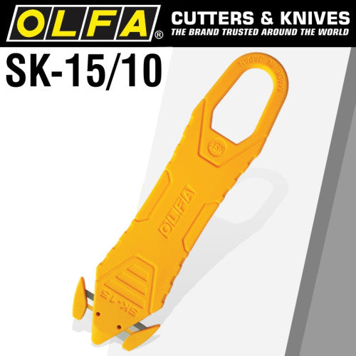 OLFA SK-15 Disposable Safety Knife 10 Pack