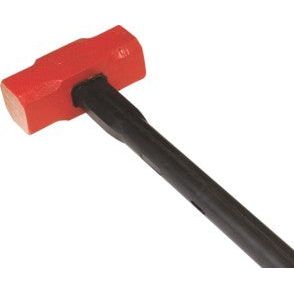 Hammer Sledge Copper Head Rubber handle 6.3KG Gauntlet