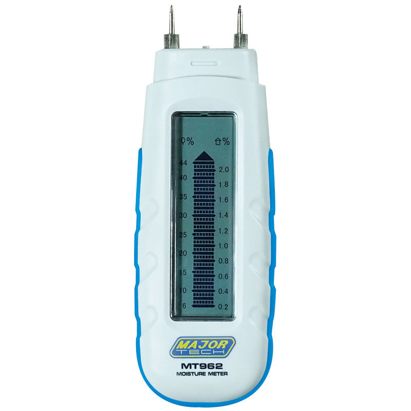 Major Tech Moisture Meter with LCD Bargraph Display