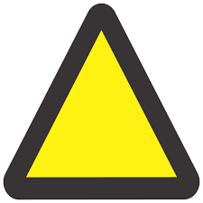Warning Safety Signs ABS Plastic 290mmX290mm