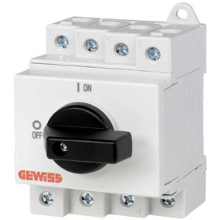 Gewiss Disconnector Switch for PV