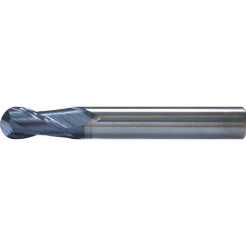Solid Carbide 2 Flute Ball Nose End Mills