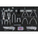 Kraftwerk LT700 5 Drawer 337 Piece Tool Trolley Kit