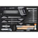 Kraftwerk LT700 5 Drawer 151 Piece Tool Trolley Kit