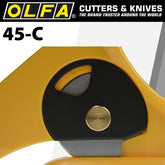 OLFA 45-C Lino Rotary Cutter 45mm Blade