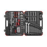 Socket set 1/4" + 1/2" drive 232pc Gedore Red