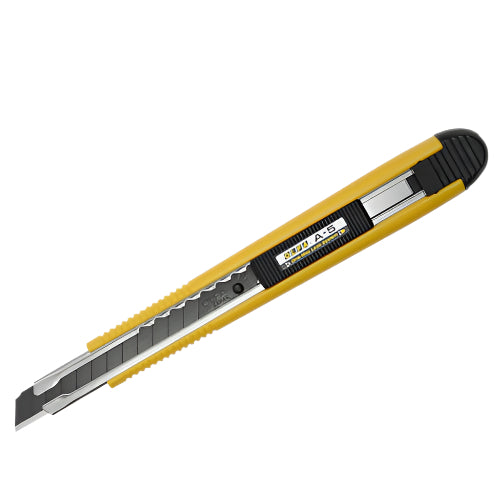 OLFA A-5 Snap off Knife 9mm One way Lock with Black Blade