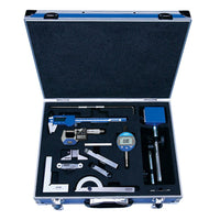 Measuring Set 12pc Caliper Micrometer Mag. Stand 3 X Gauges Scriber Accud