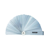 Accud Feeler Gauge 0.04-1.00mm 26 Blades 75mm