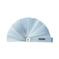 Accud Feeler Gauge 0.04-1.00mm 26 Blades 75mm