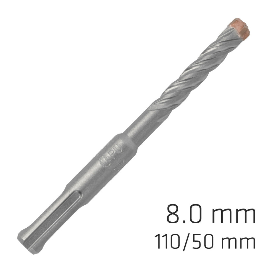 Drill Bit SDS+ Concrete Rebar X4 Cutting edge 8.0mm Alpen