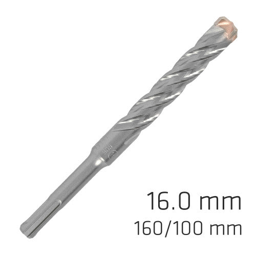 Drill Bit SDS+ Concrete Rebar X4 Cutting edge 16.0mm Alpen