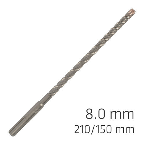 Drill Bit SDS+ Concrete Rebar X4 Cutting edge 8.0mm Alpen