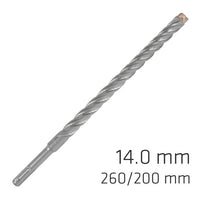 Drill Bit SDS+ Concrete Rebar X4 Cutting edge 14.0mm Alpen