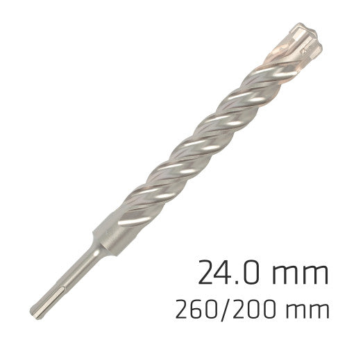 Drill Bit SDS+ Concrete Rebar X4 Cutting edge 24.0mm Alpen