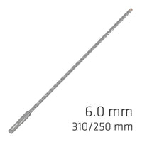 Drill Bit SDS+ Concrete Rebar X4 Cutting edge 6.0mm Alpen