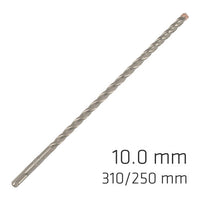 Drill Bit SDS+ Concrete Rebar X4 Cutting edge 10.0mm Alpen