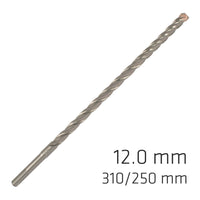 Drill Bit SDS+ Concrete Rebar X4 Cutting edge 12.0mm Alpen