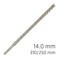Drill Bit SDS+ Concrete Rebar X4 Cutting edge 14.0mm Alpen