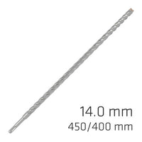 Drill Bit SDS+ Concrete Rebar X4 Cutting edge 14.0mm Alpen
