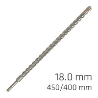 Drill Bit SDS+ Concrete Rebar X4 Cutting edge 18.0mm Alpen