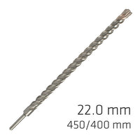 Drill Bit SDS+ Concrete Rebar X4 Cutting edge 22.0mm Alpen