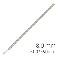 Drill Bit SDS+ Concrete Rebar X4 Cutting edge 18.0mm Alpen