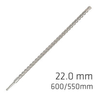 Drill Bit SDS+ Concrete Rebar X4 Cutting edge 22.0mm Alpen