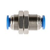 PU Push on Connector Bulkhead Straight