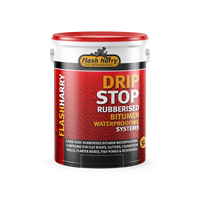 Flash Harry Drip Stop Fibre Rubberised Bitumen Waterproofing 5Lt