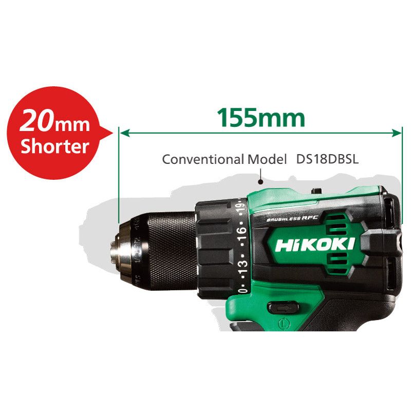 Hikoki DS18DE Cordless drill Driver 18v Set 4.0Ah