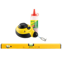 Spirit Level 600mm & 30m Chalk Line set