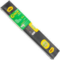 Aluminium Spirit Level Beam 3 x Vial 0.5mm Accr