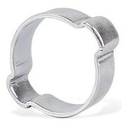 Double Ear Hose Clamp Carbon Steel Zinc Plated