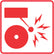 Fire Fighting Safety Signs ABS Plastic 290mmX290mm