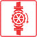 Fire Fighting Safety Signs ABS Plastic 290mmX290mm