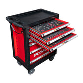 Tool Kit 133pc 7 Drawer Roller Cabinet with Tools