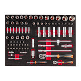Tool Kit 133pc 7 Drawer Roller Cabinet with Tools