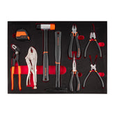 Tool Kit 133pc 7 Drawer Roller Cabinet with Tools