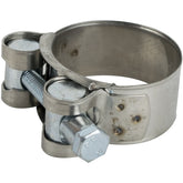 Heavy Duty Hose Clamp Stainless Steel Band Zinc Plated Screw